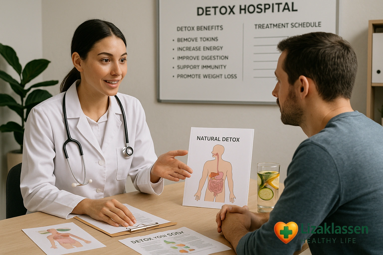 lizaklassen.com - Ilustrasi Detoks Alami: Cara Membersihkan Tubuh Tanpa Produk Mahal